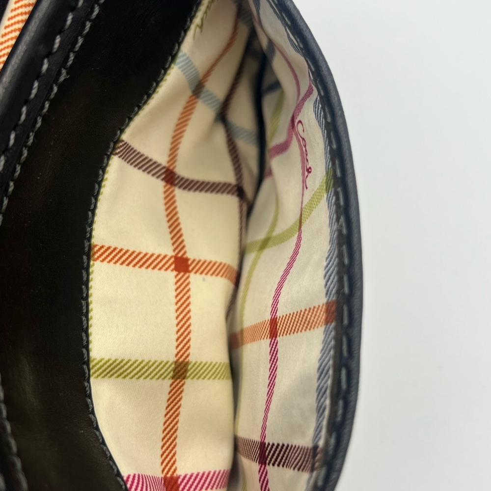 Vintage Coach Black Leather Shoulder Bag - Picture 11 of 11